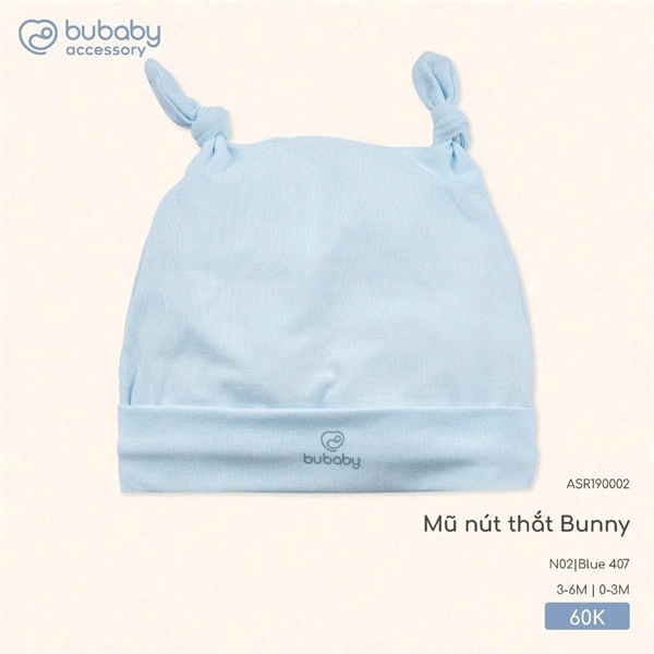 SR1900 - 3M/6M Mũ nút thắt Bunny Bubaby
