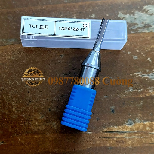 Dao TCT phay rảnh 1/2*6mm*22mm*4T