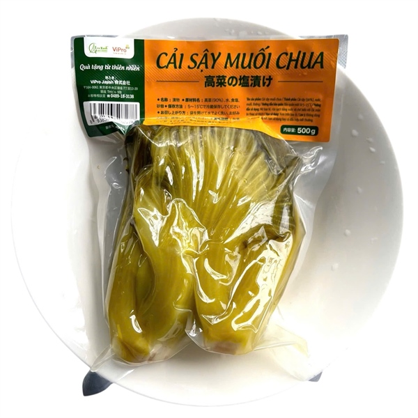 CẢI SẬY MUỐI CHUA 450-500G