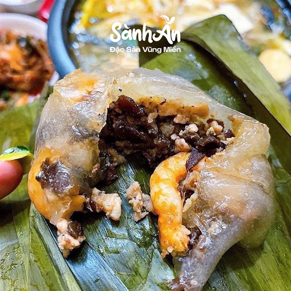 Bánh bột lọc tôm thịt Thanh Hóa