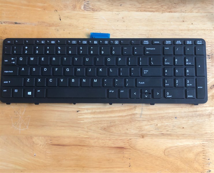 Bàn phím laptop HP Zbook 15-G3, 15-G4, Zbook 17-G3, 17-G4 có chuột (LED, BH 6TH)