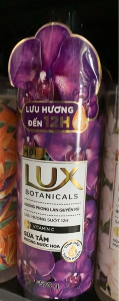 106LUX Sữa Tắm Botanicals Hương Phong Lan Quyến Rũ 570g/12 chai