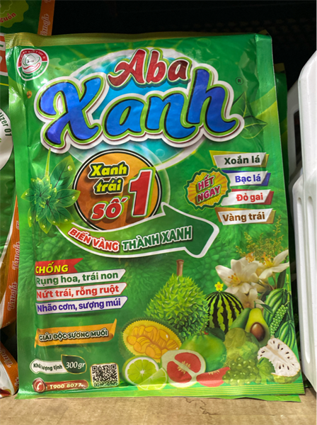 ABA XANH 300GR NEO TRÁI XANH LÂU (T/60G)