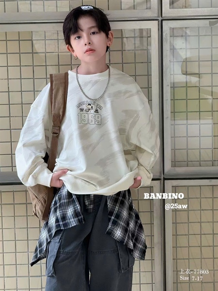 33587-Áo SWT snoopy kem 1969 BBN