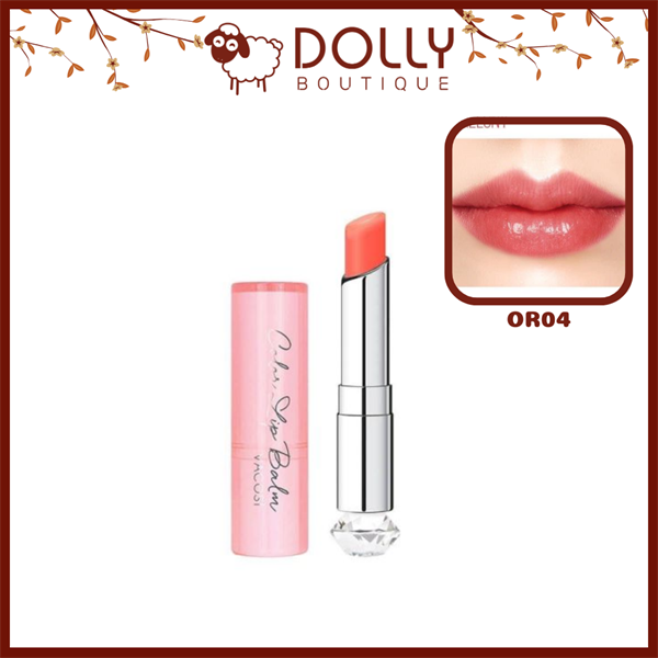 Son Dưỡng Vacosi Color Lip Balm OR04 My Melony 3g