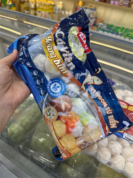 Cá viên hoàng kim vị thịt nấm Vedan 500g