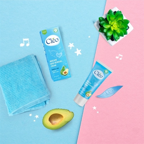 Kem tẩy lông Cleo bơ 50g