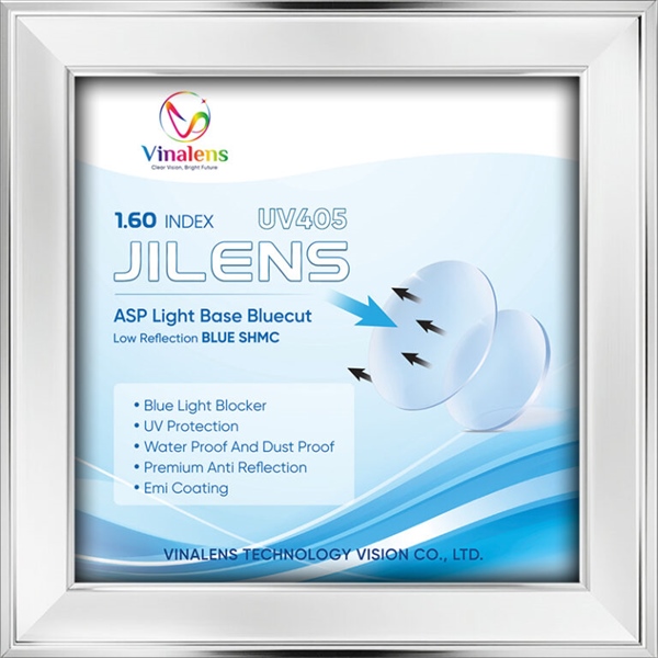 Tròng kính chống ASX JILENS 1.60 ASP UV405