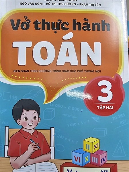 Vở thực hành toán 3 tập 2