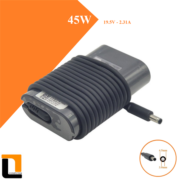 Adapter DELL Oval Kim nhỏ 19.5V - 3.34A Zin (4.5mm*3.0) 65W
