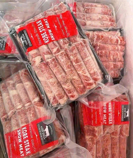 Ba chỉ bò cuộn KOBE 20*500g