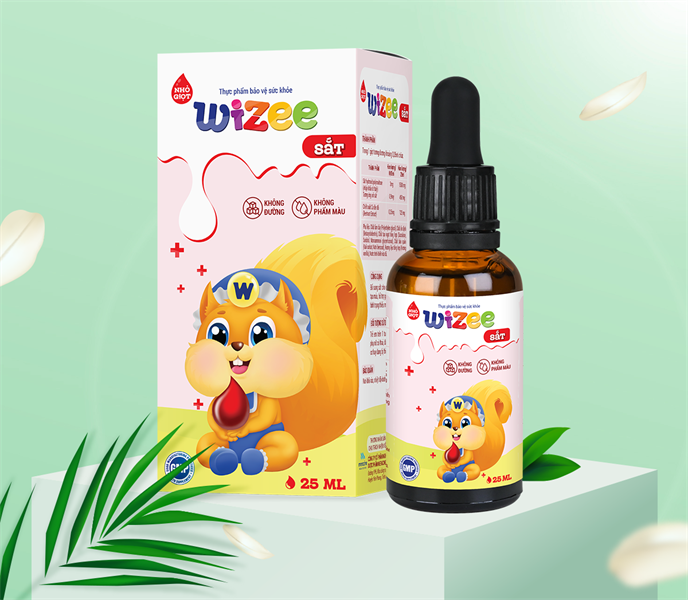 Nhỏ giọt Wizee Sắt 25ml Tín Phong