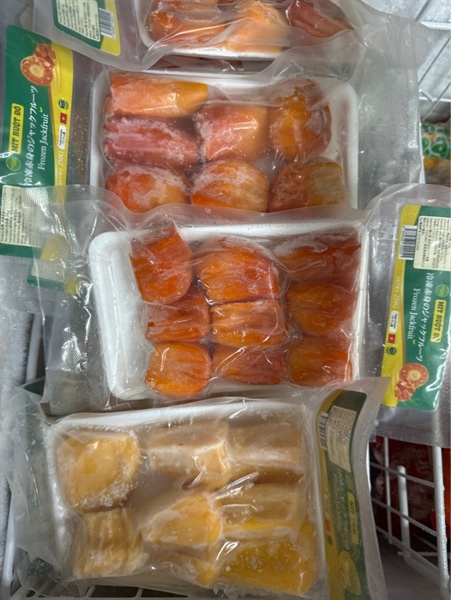 Mít ruột đỏ 冷凍赤身のジャックフルーツ frozen red jackfruit