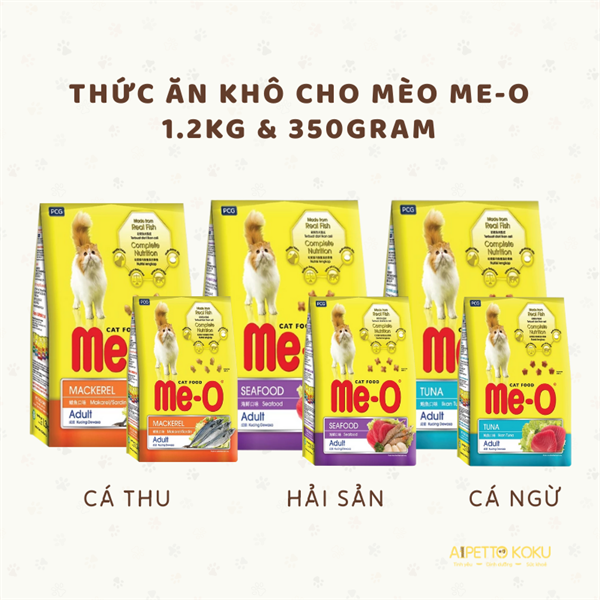 Hạt Me-O dành cho mèo trưởng thành