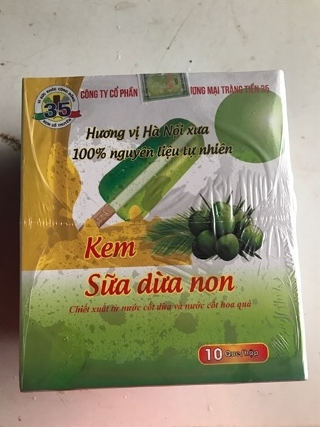 Kem Tràng Tiền 35 sữa dừa non 750g