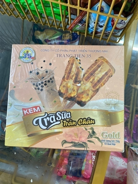 Kem trà sữa Trân Châu