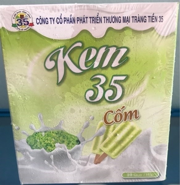 Kem cốm Tràng Tiền 35