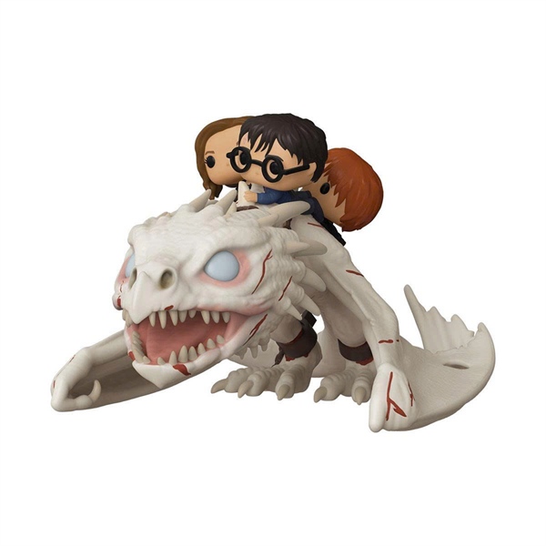 Funko POP! Rides: Harry Potter - Harry, Hermione & Ron riding Gringotts Dragon