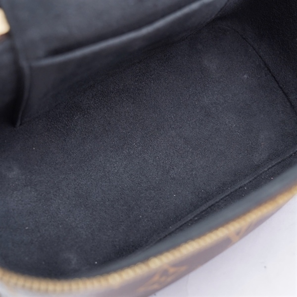 Túi LV Vanity hoa nâu kèm lót form (PL0230) sz18 (TT) KG+