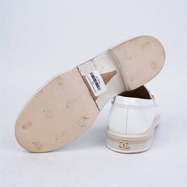 Giày Chanel trắng sz42 (TT) KG+