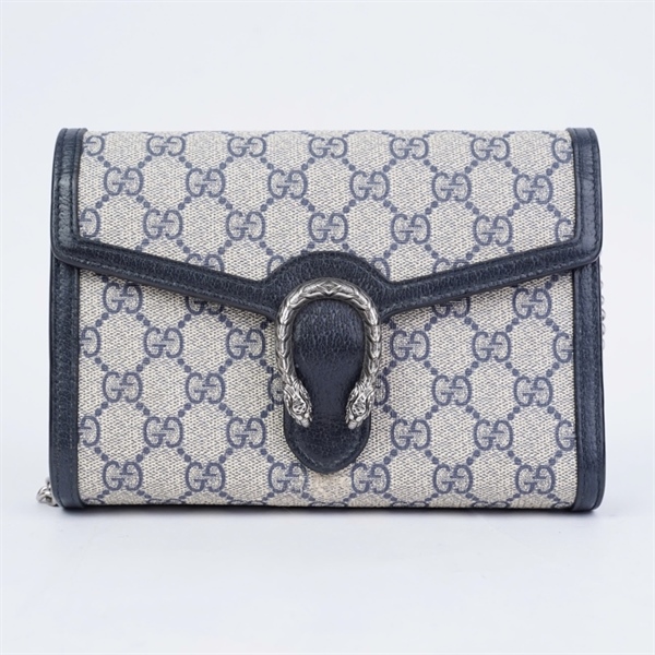 Túi GG Dionysus xám xanh (40123-0416) sz20 (TT) KG+