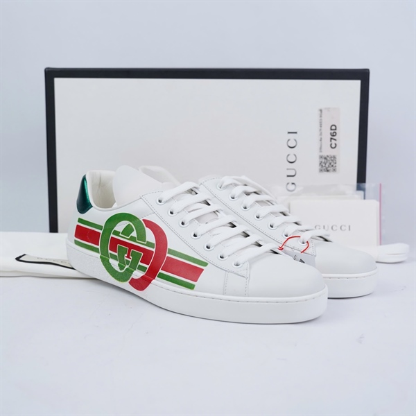 Giày GG trắng sz8-UK (TT) KG+
