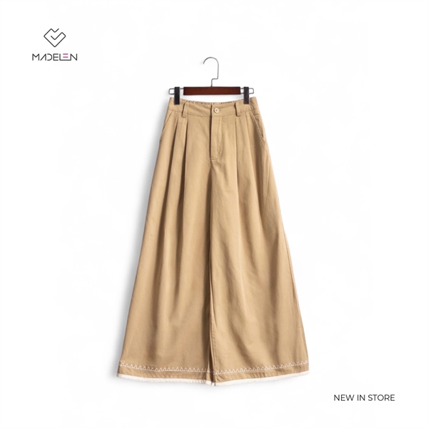 Quần Bom Kaki Viền Gấu