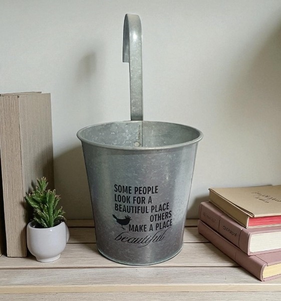 Ly móc 23x14x13/29 in chim - xám đen