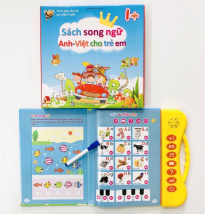 Sách song ngữ cho bé (quà tặng không bán)