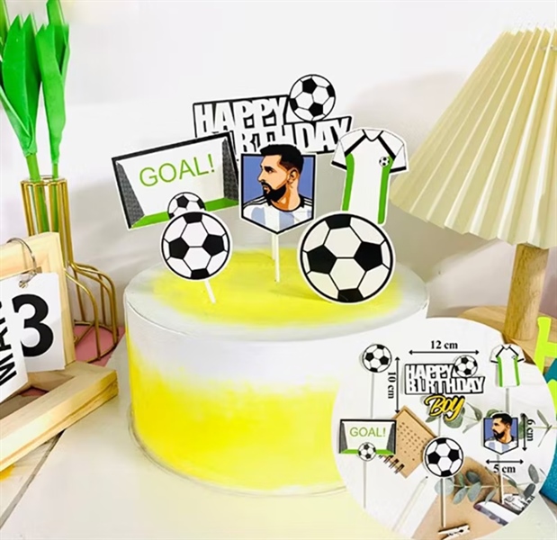 Cắm đội bóng messi hpbd( bịch 10 set nhỏ )