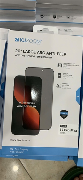 Dán CL145 iPHONE 17 Pro Max 6.9 full màn
