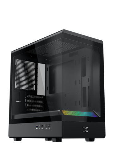 Case Xigmatek Pura MS Hỗ trợ AIO 240 Đen