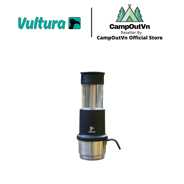 Dụng cụ pha cà phê Espresso cắm trại thủ công Vultura Campresso KF1