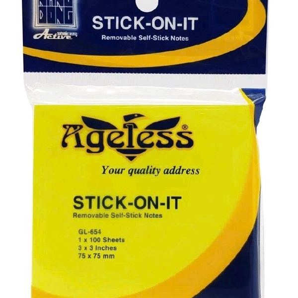 Giấy Note Vàng 3x3 inch Egeless (H/12x)