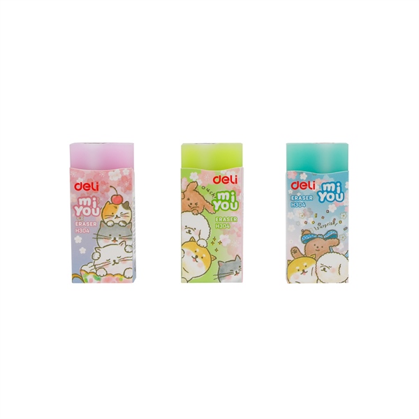 Gôm Tẩy Deli H304 MiYou – Eco PVC H30