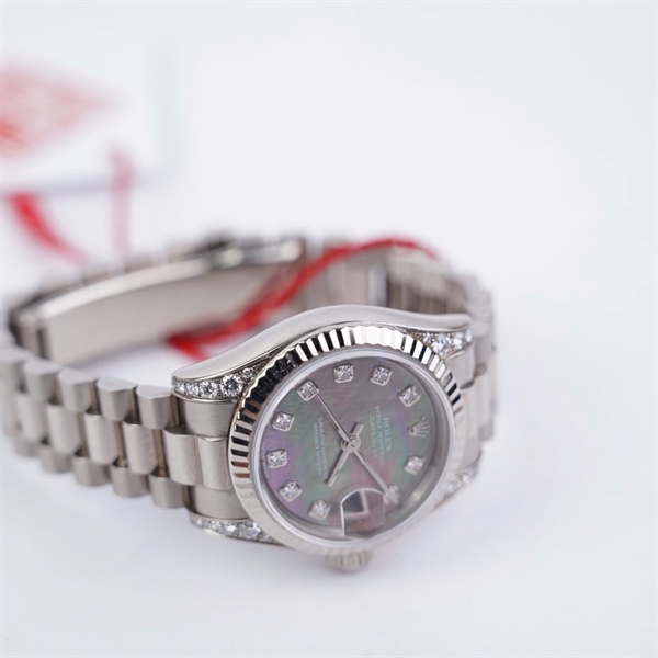 Đồng hồ Rolex vàng trắng kim zin (K568955) sz28 KG+