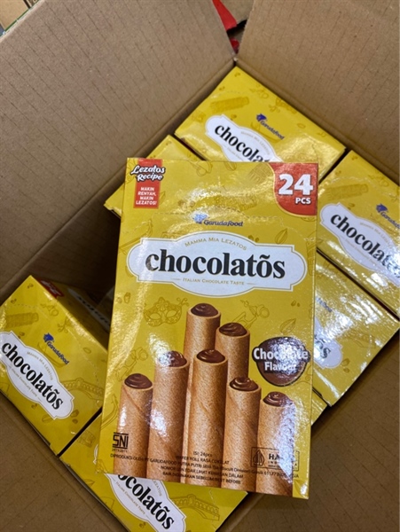 Bánh cuộn chocolatos 336g
