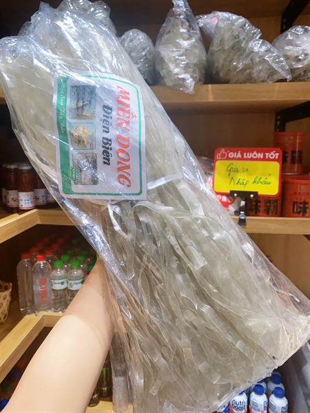 Miến dong Cao Bằng phia đén
