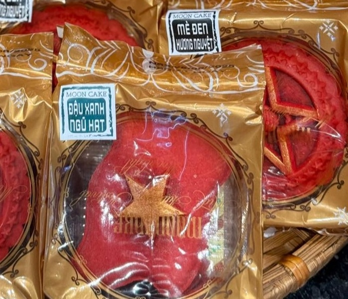 Bánh trung thu vị đậu xanh ngũ hạt 150g