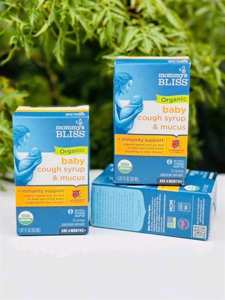 Siro ho + tăng đề kháng mommys bliss 4m+