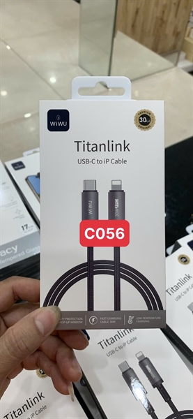 Cáp WIWU TITAN LINK C-IP C056 1m 30W :