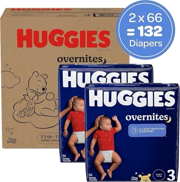 Tã đêm Huggies Naturemade quần M58 (6-11kg)