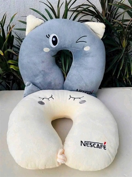 Gối chữ U Nescafe