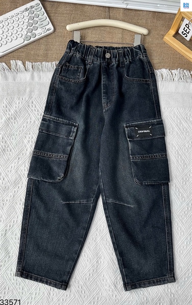 33571-Quần jeans xanh Bantang TH Origianl