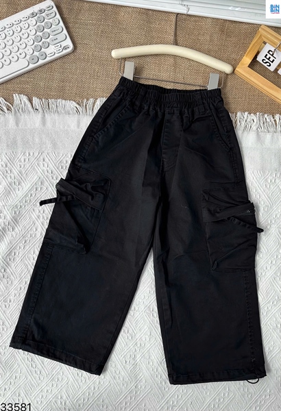 33581-Quần TH Seven khóa kéo đen