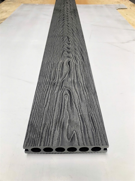 SÀN NGOÀI TRỜI LỖ TRÒN 3D (140x25x2900MM) - COFFEE