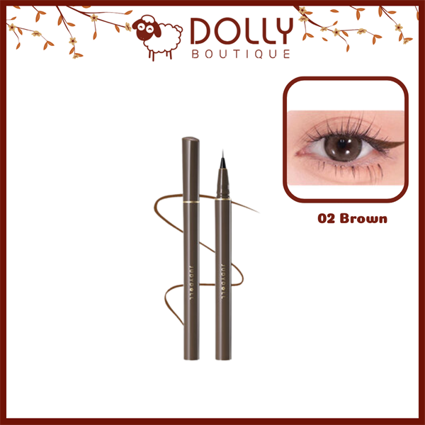 Bút Kẻ Mắt Nước Judydoll Slim Liquid Eyeliner 02 Deep Brown 0.4g (Mới)