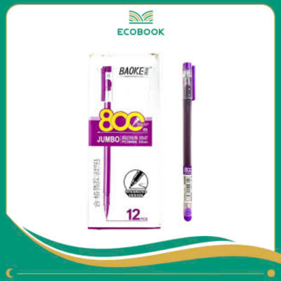 Bút bi nước 800m PC3948A Tím