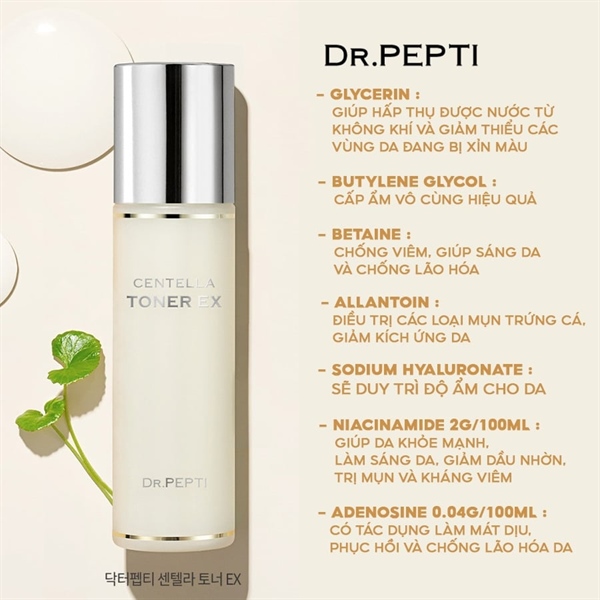 Toner pepti