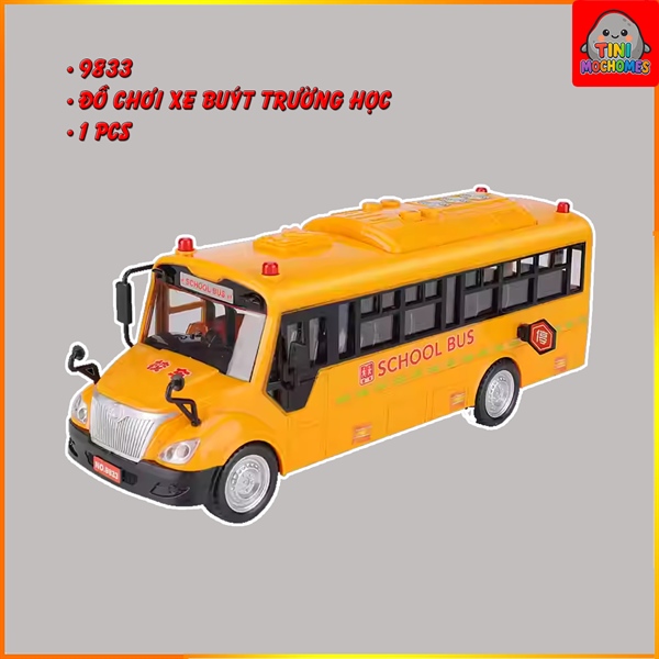 Đồ chơi xe buýt trường học 9833